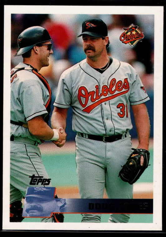 1996 Topps #183 Doug Jones NM-MT Baltimore Orioles Baseball Card - Baseball Card Single