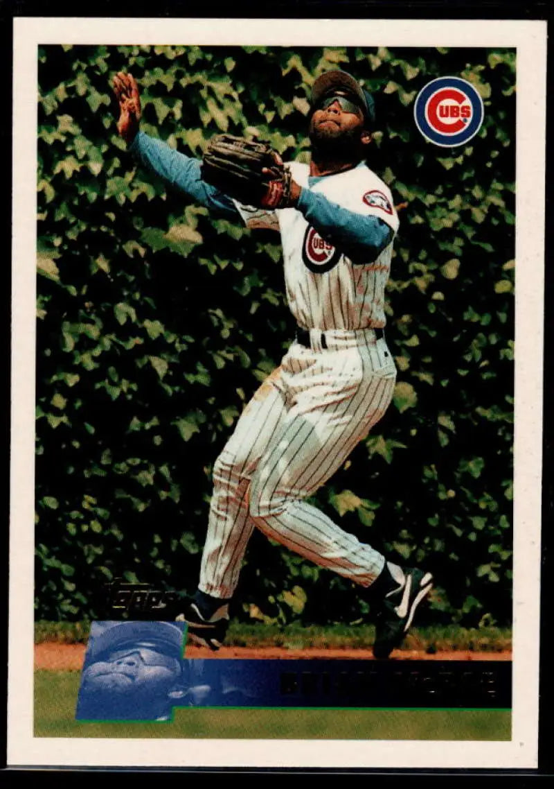 1996 Topps #184 Brian McRae NM-MT Chicago Cubs Baseball Card - Baseball Card Single