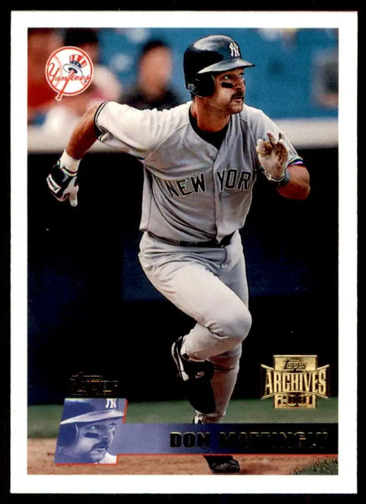 1996 Topps #185 Don Mattingly NM-MT New York Yankees Baseball Card - Baseball Card Single