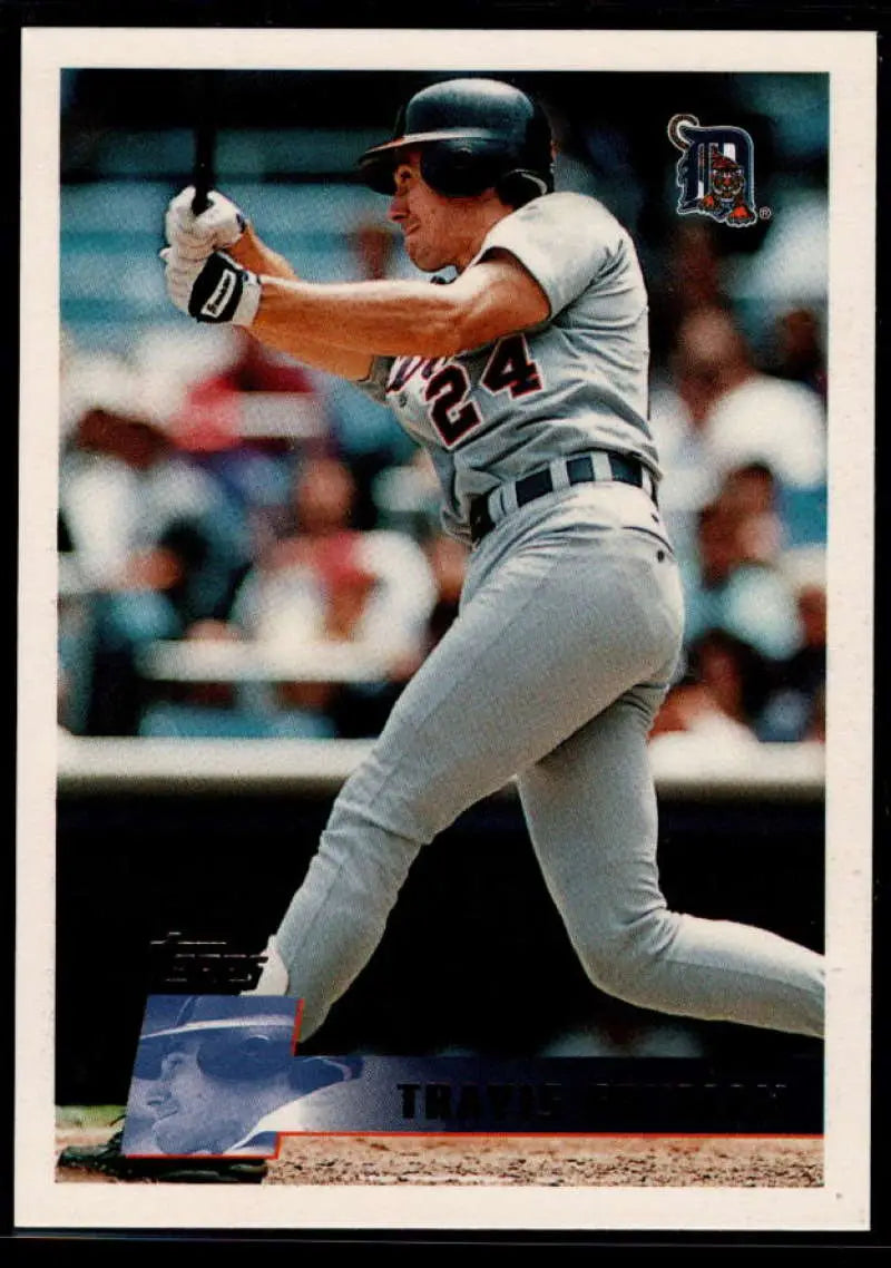 1996 Topps #190 Travis Fryman NM-MT Detroit Tigers Baseball Card - Baseball Card Single