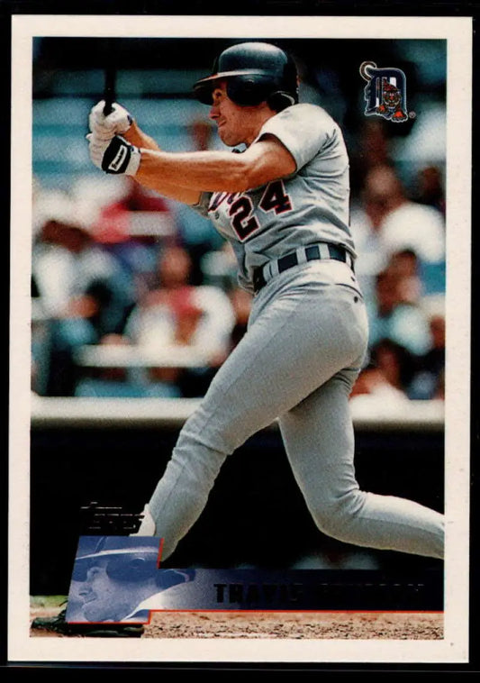 1996 Topps #190 Travis Fryman NM-MT Detroit Tigers Baseball Card - Baseball Card Single