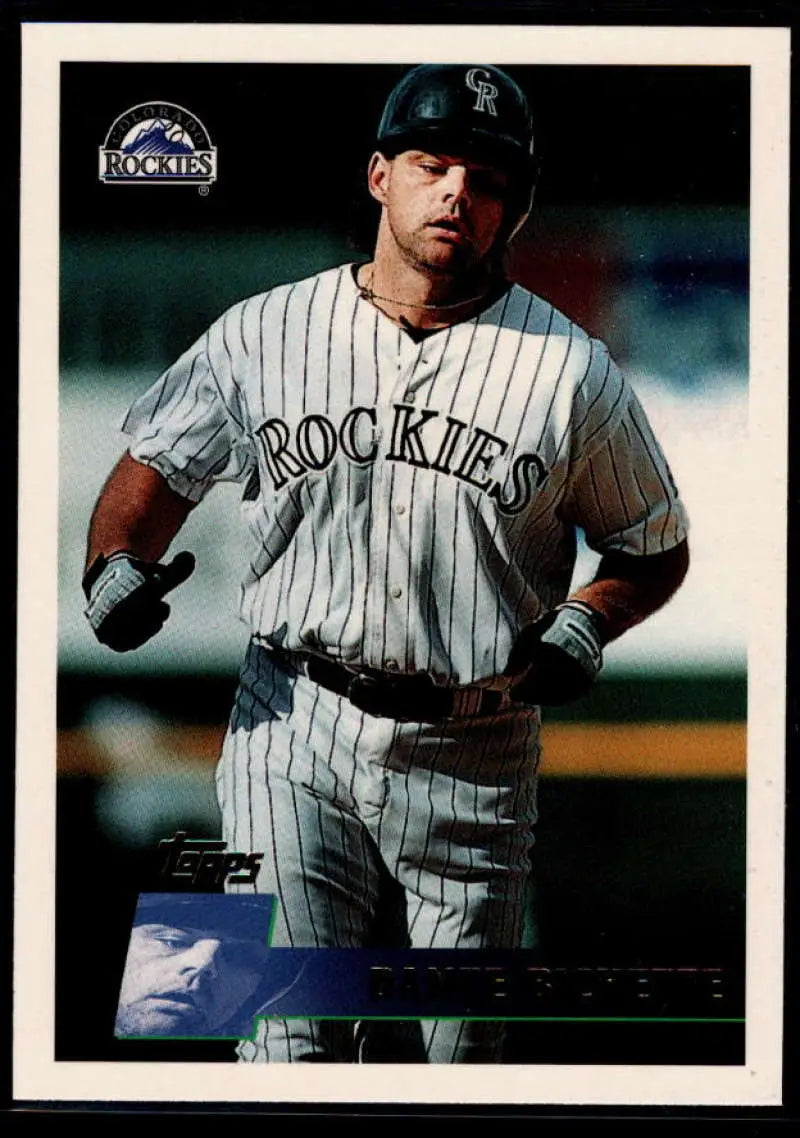1996 Topps #195 Dante Bichette NM-MT Colorado Rockies Baseball Card - Baseball Card Single