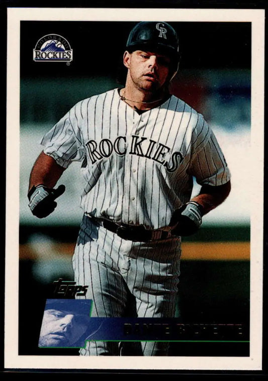 1996 Topps #195 Dante Bichette NM-MT Colorado Rockies Baseball Card