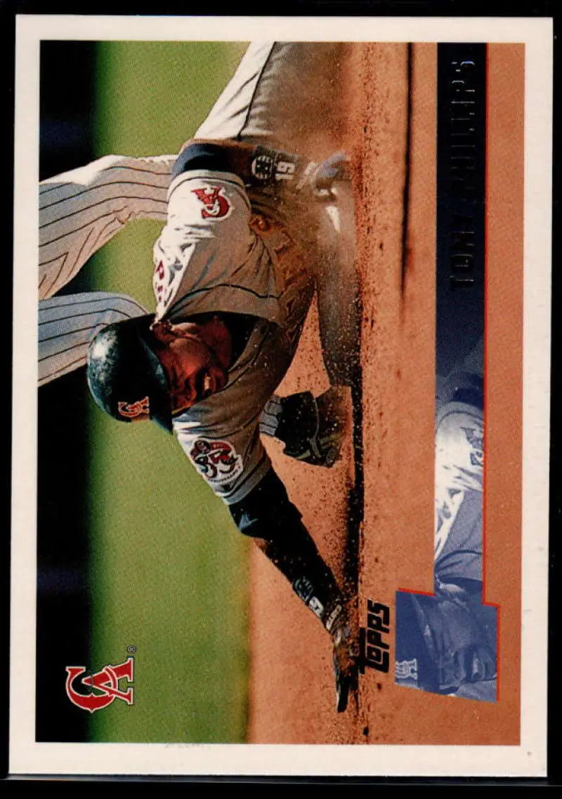 1996 Topps #199 Tony Phillips NM-MT California Angels Baseball Card - Baseball Card Single