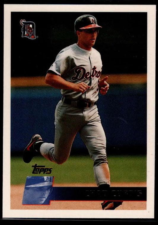 1996 Topps #202 Chad Curtis NM-MT Detroit Tigers Baseball Card - Baseball Card Single