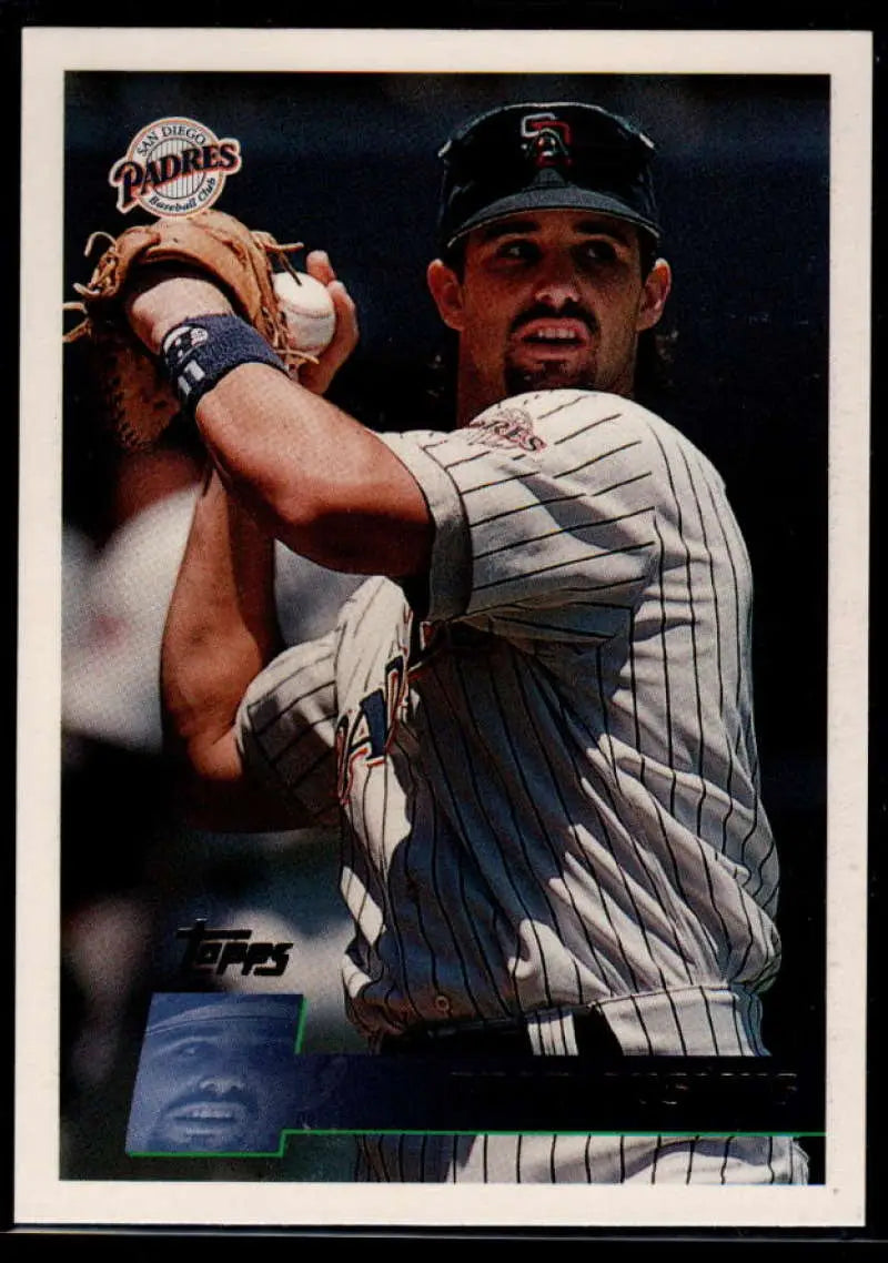1996 Topps #208 Brad Ausmus NM-MT San Diego Padres Baseball Card - Baseball Card Single