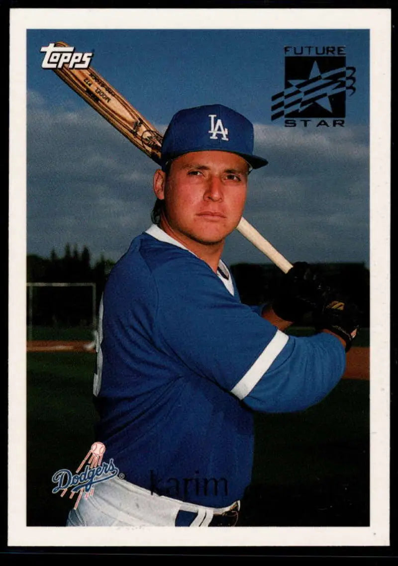 1996 Topps #217 Karim Garcia NM-MT Los Angeles Dodgers Baseball Card - Baseball Card Single