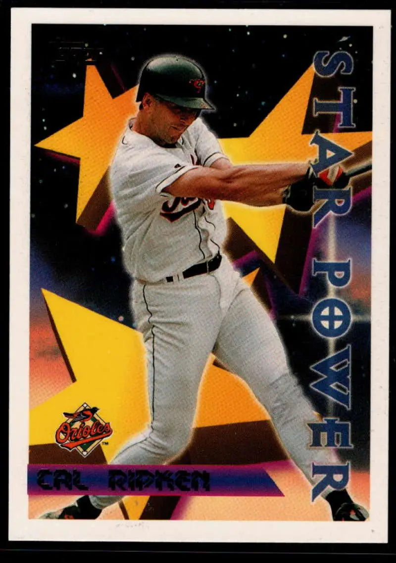 1996 Topps #222 Cal Ripken Jr. NM-MT Baltimore Orioles Baseball Card - Baseball Card Single