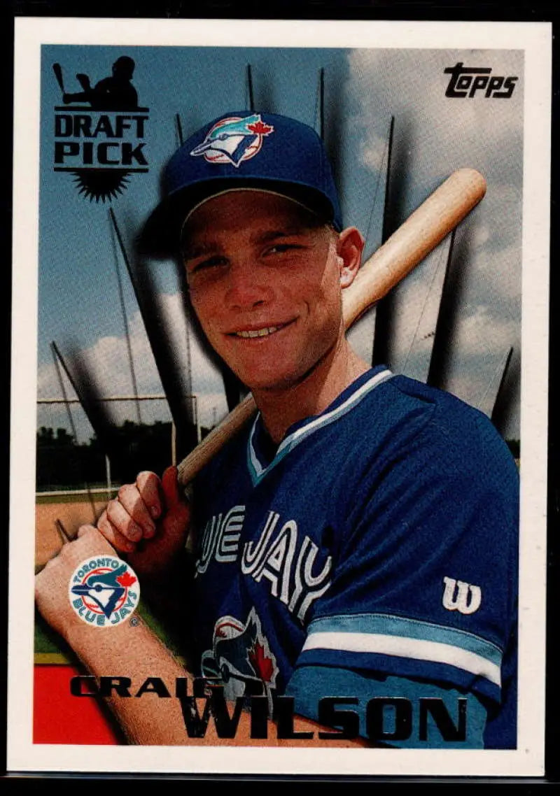 1996 Topps #233 Craig Wilson NM-MT RC Rookie Toronto Blue Jays Baseball Card - Baseball Card Single
