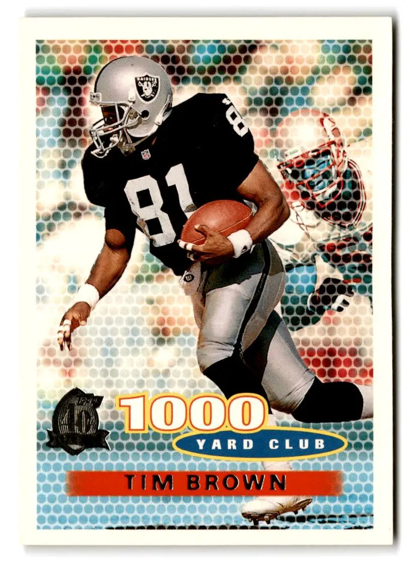 1996 Topps #248 Tim Brown - Football Card Single