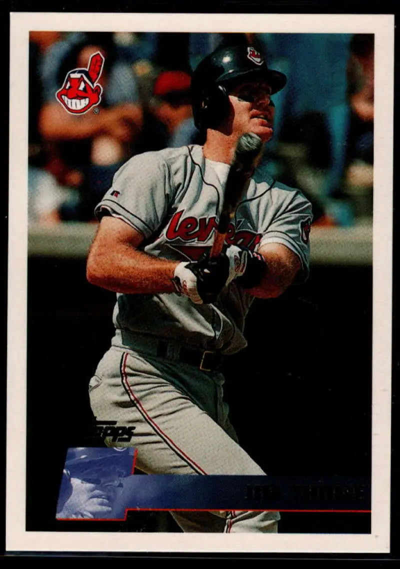 1996 Topps #253 Jim Thome NM-MT Cleveland Indians Baseball Card - Baseball Card Single