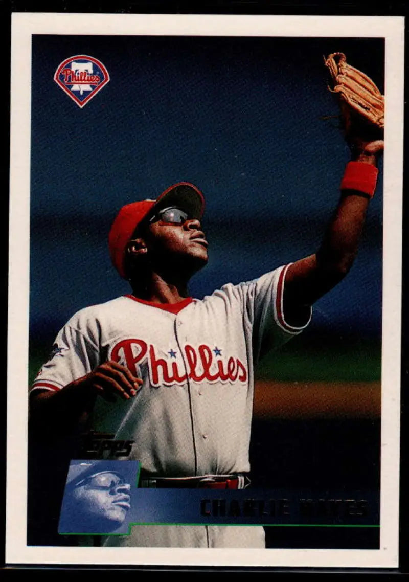 1996 Topps #255 Charlie Hayes NM-MT Philadelphia Phillies Baseball Card - Baseball Card Single