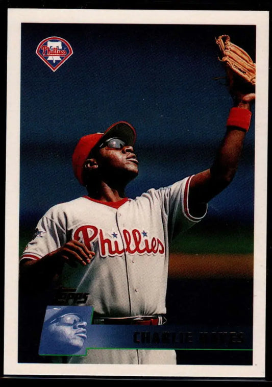1996 Topps #255 Charlie Hayes NM-MT Philadelphia Phillies Baseball Card - Baseball Card Single