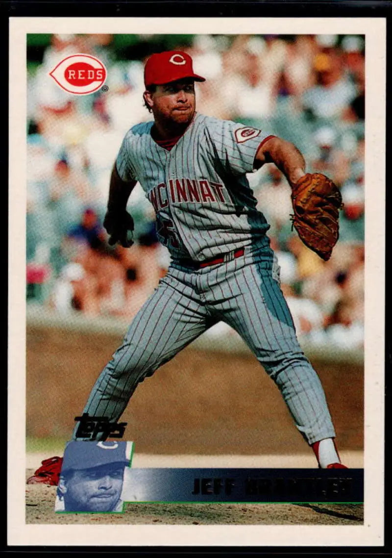 1996 Topps #271 Jeff Brantley NM-MT Cincinnati Reds Baseball Card - Baseball Card Single