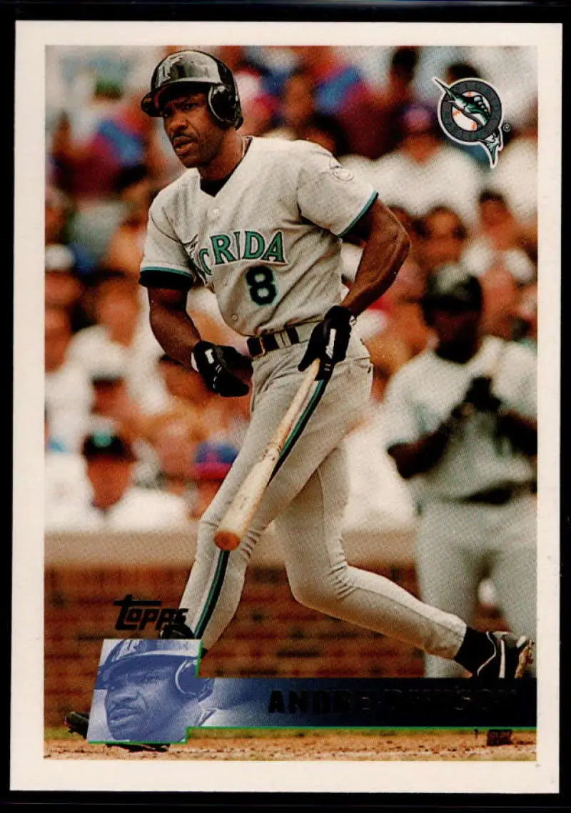 1996 Topps #275 Andre Dawson NM-MT Florida Marlins Baseball Card - Baseball Card Single