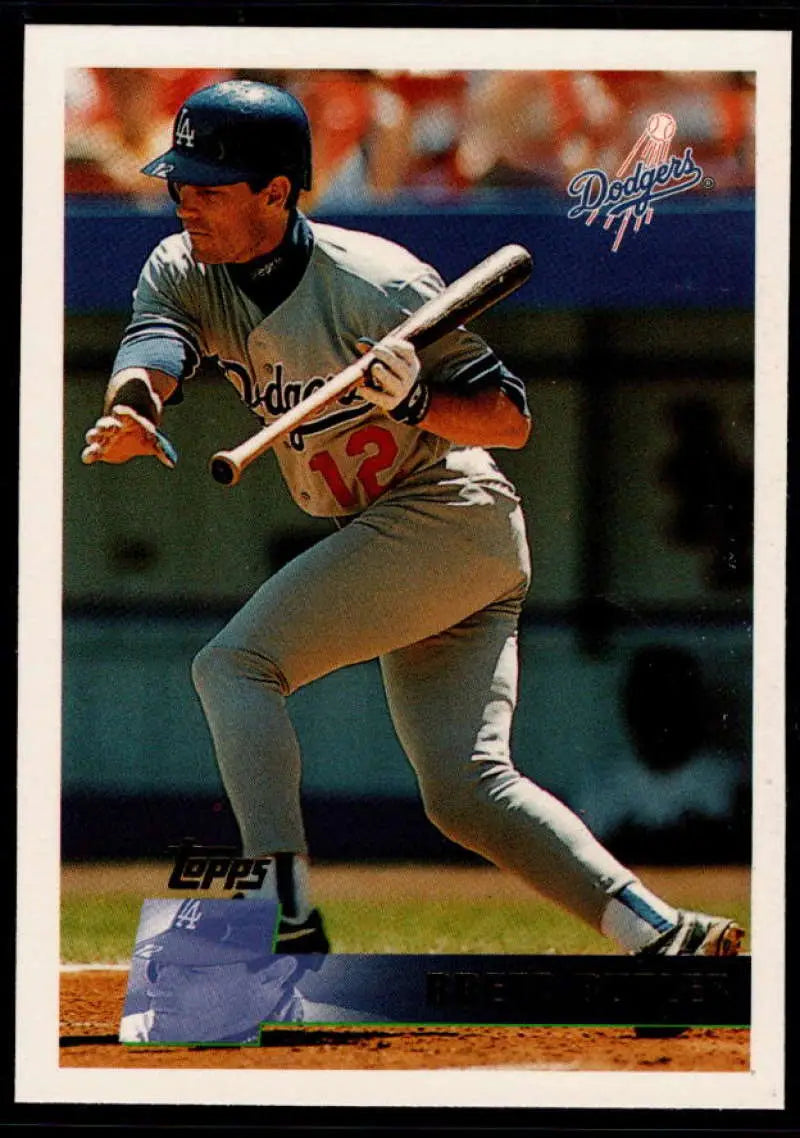 1996 Topps #277 Brett Butler NM-MT Los Angeles Dodgers Baseball Card - Baseball Card Single