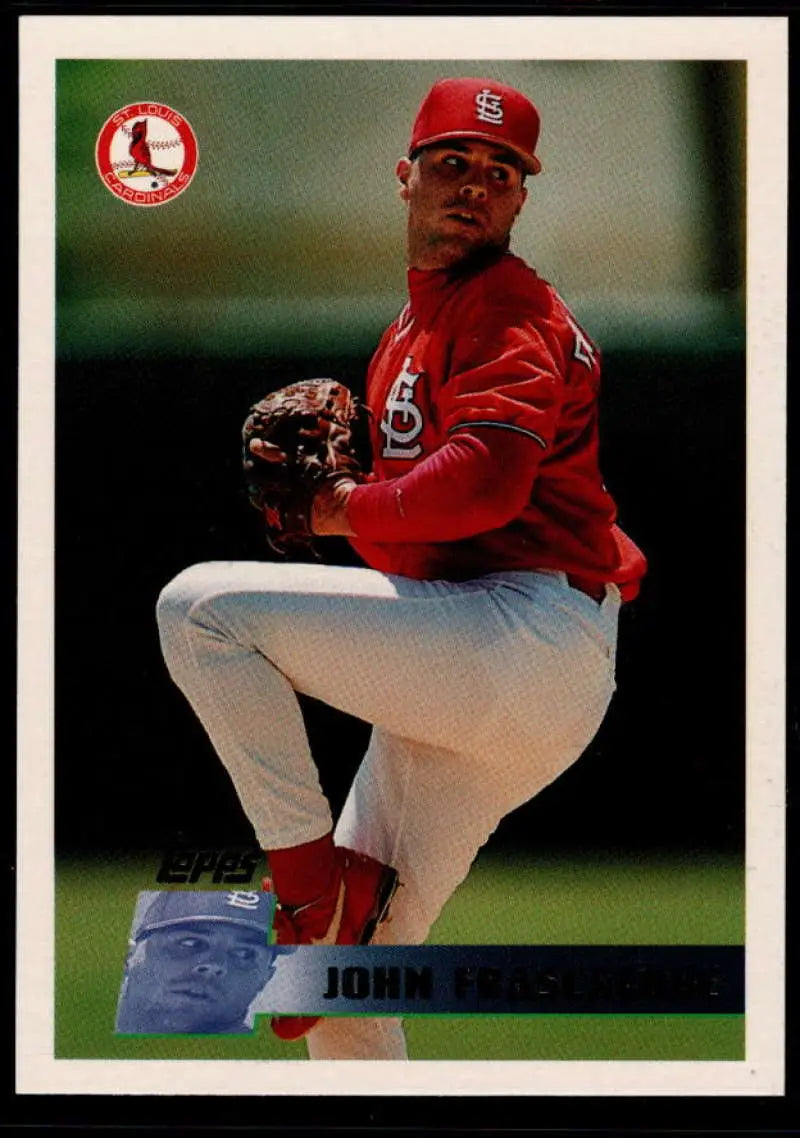 1996 Topps #298 John Frascatore NM-MT St. Louis Cardinals Baseball Card - Baseball Card Single