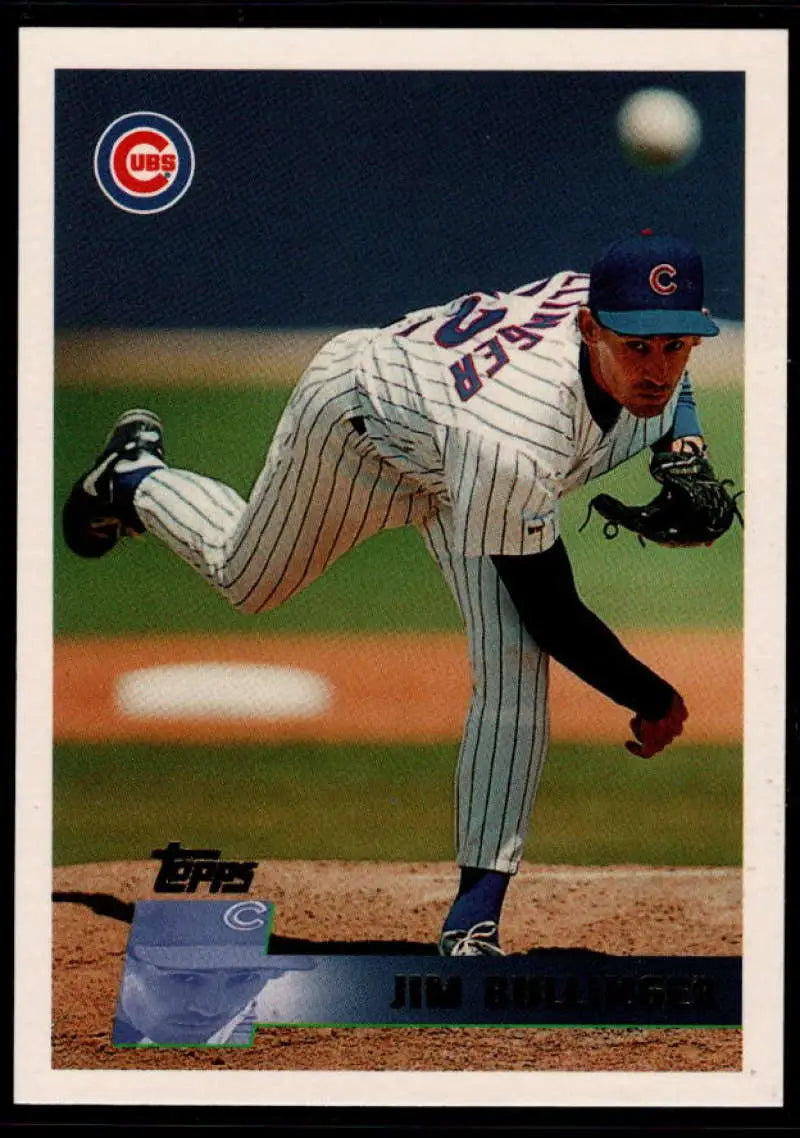 1996 Topps #316 Jim Bullinger NM-MT Chicago Cubs Baseball Card - Baseball Card Single
