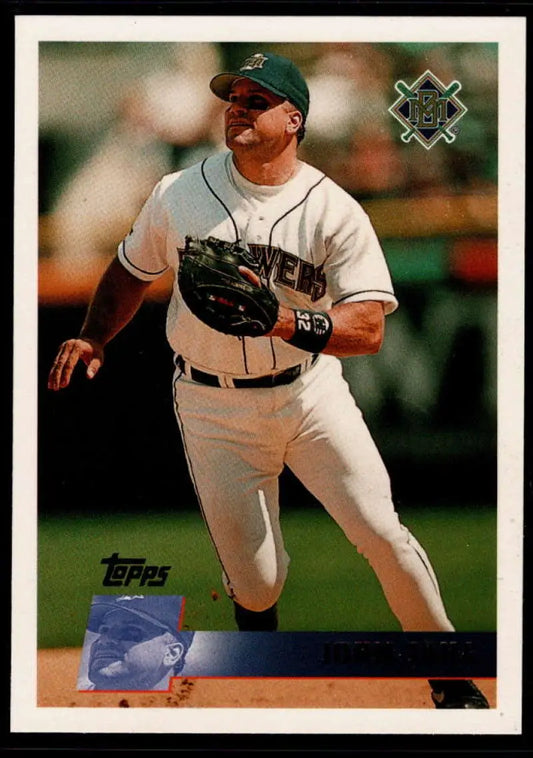 1996 Topps #317 John Jaha NM-MT Milwaukee Brewers Baseball Card - Baseball Card Single