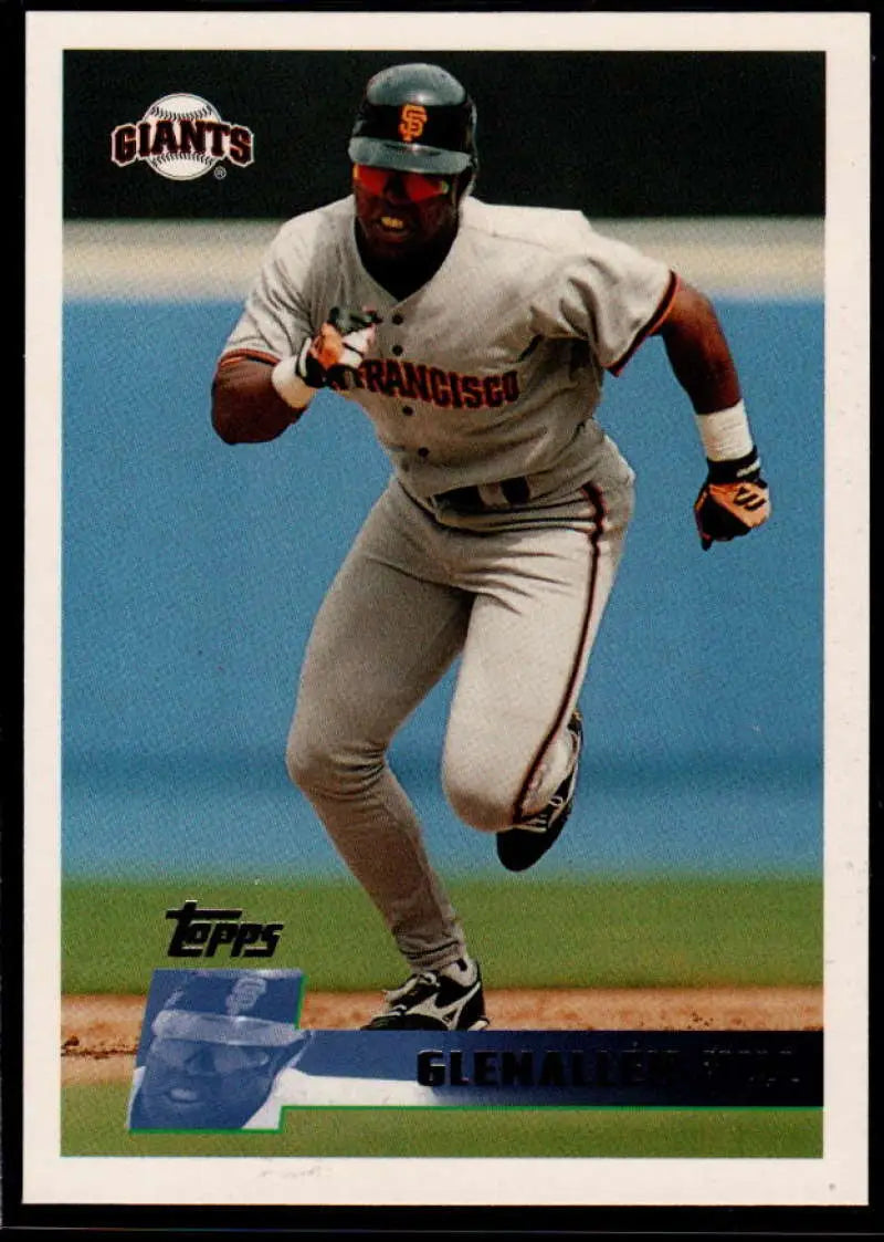 1996 Topps #32 Glenallen Hill NM-MT San Francisco Giants Baseball Card - Baseball Card Single