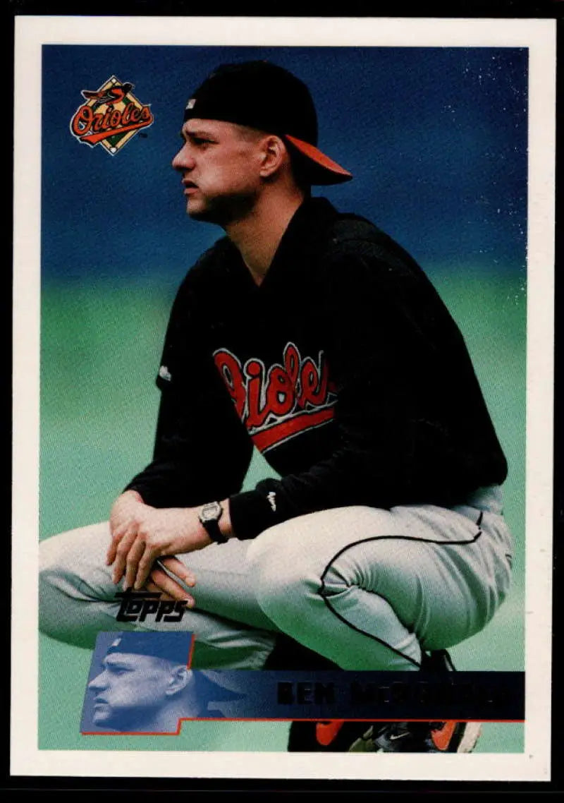 1996 Topps #320 Ben McDonald NM-MT Baltimore Orioles Baseball Card - Baseball Card Single