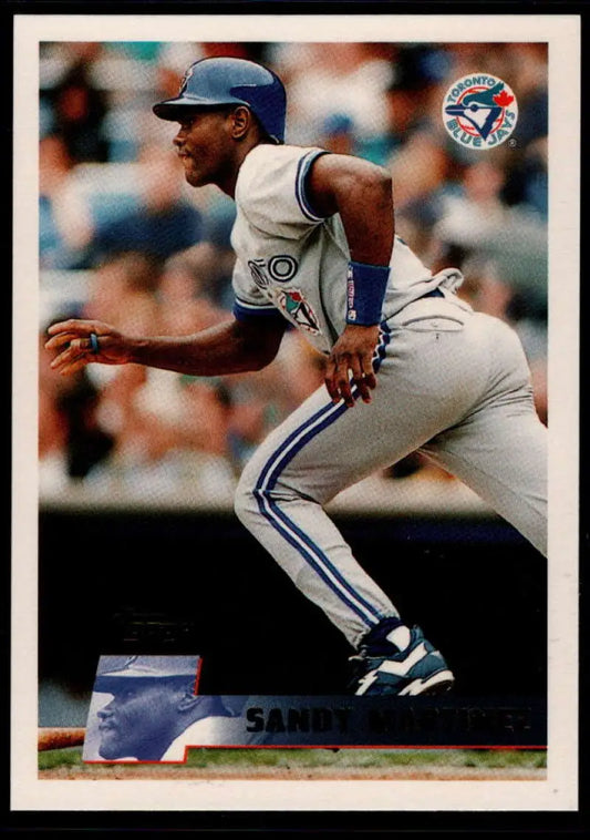 1996 Topps #321 Sandy Martinez NM-MT RC Rookie Toronto Blue Jays Baseball Card - Baseball Card Single