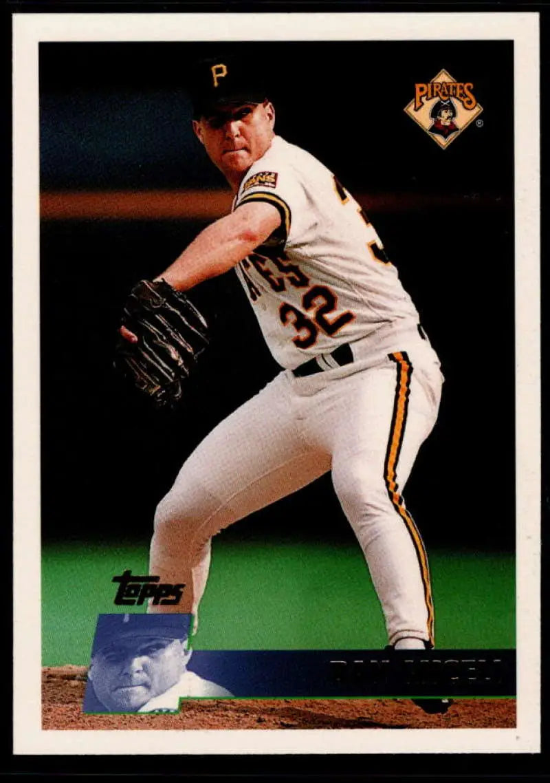 1996 Topps #322 Dan Miceli NM-MT Pittsburgh Pirates Baseball Card - Baseball Card Single