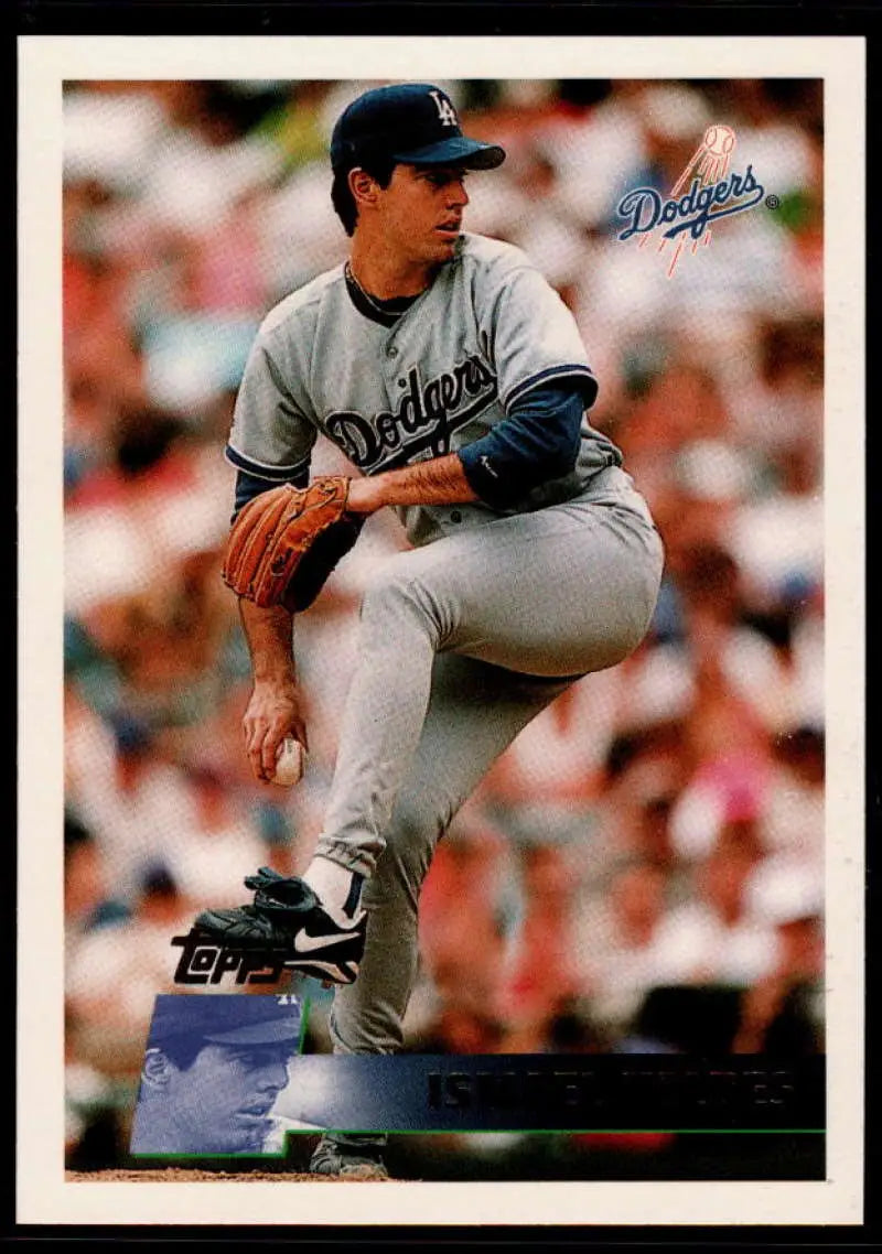1996 Topps #324 Ismael Valdes NM-MT Los Angeles Dodgers Baseball Card - Baseball Card Single