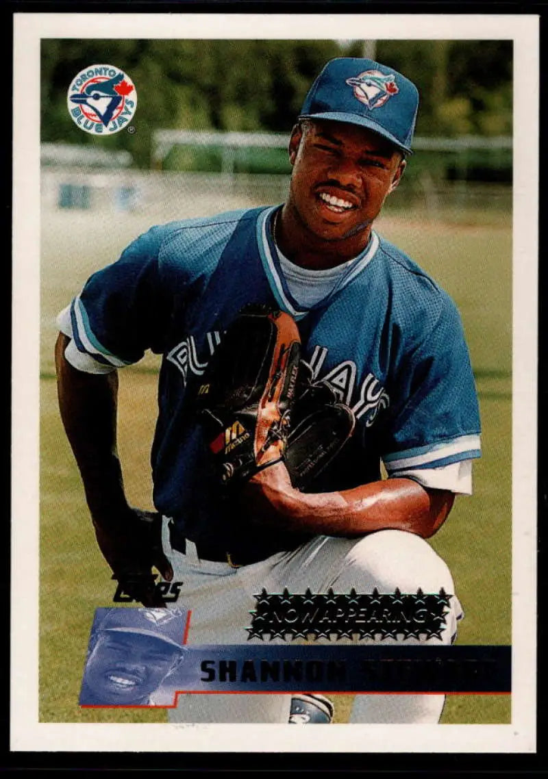 1996 Topps #343 Shannon Stewart NM-MT Toronto Blue Jays Baseball Card - Baseball Card Single