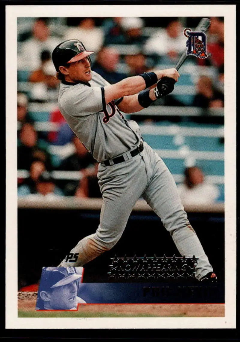 1996 Topps #348 Phil Nevin NM-MT Detroit Tigers Baseball Card - Baseball Card Single