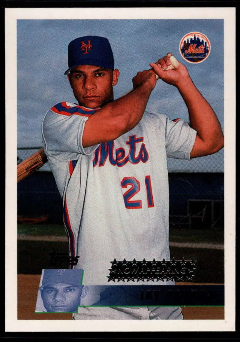 1996 Topps #350 Jay Payton NM-MT New York Mets Baseball Card - Baseball Card Single