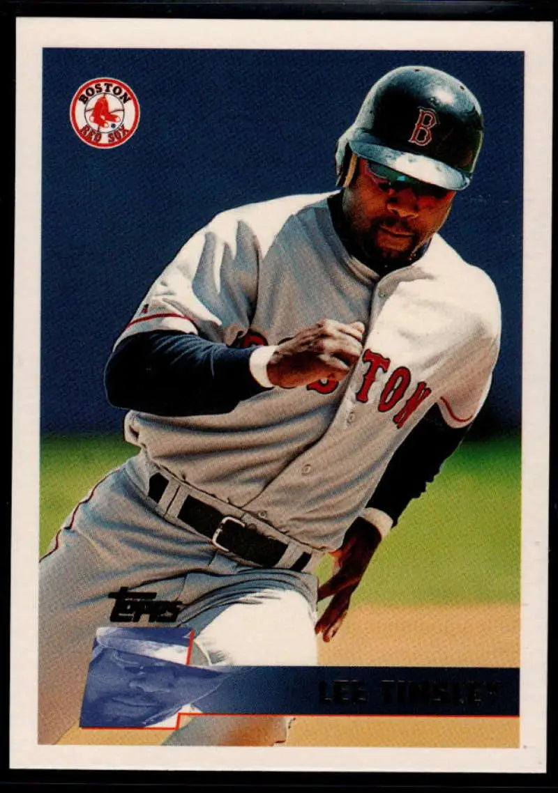1996 Topps #359 Lee Tinsley NM-MT Boston Red Sox Baseball Card - Baseball Card Single