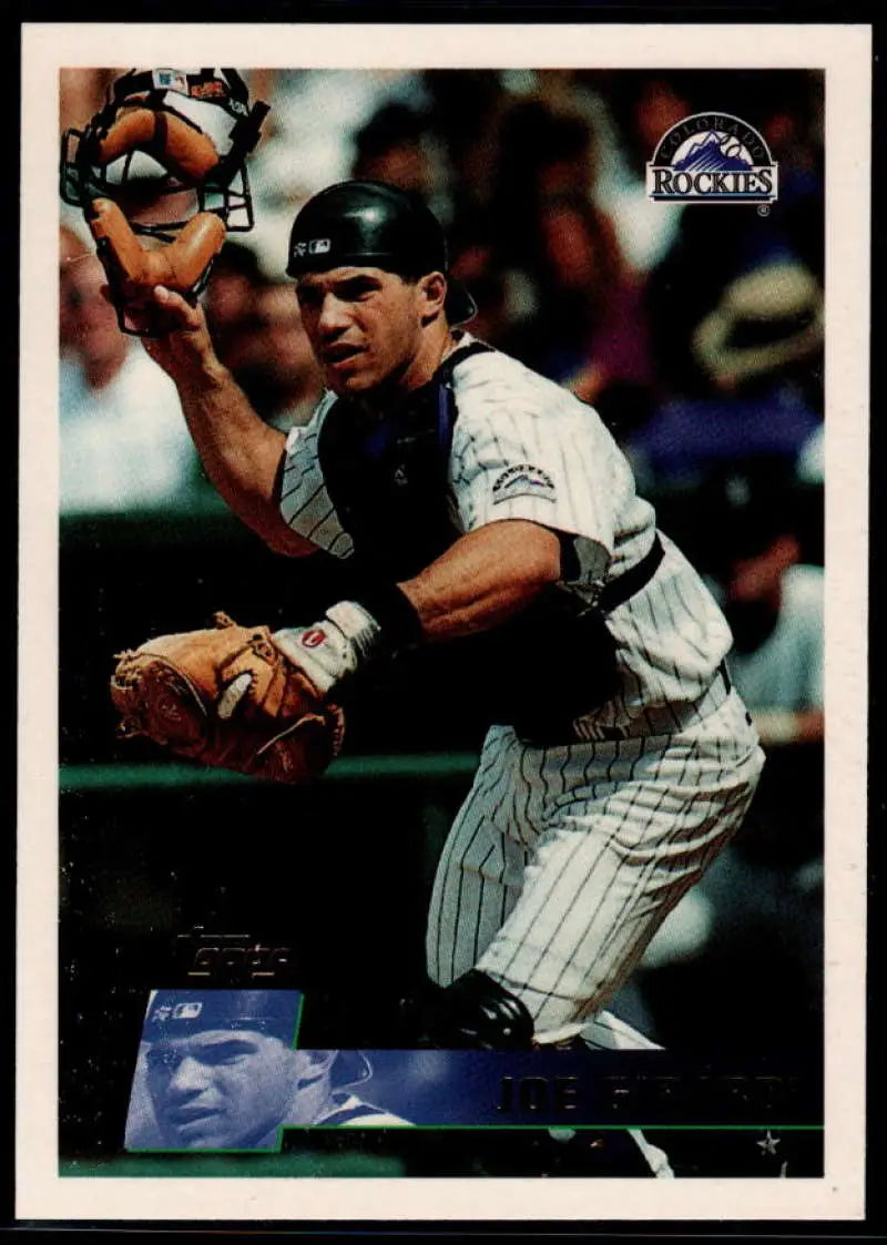 1996 Topps #36 Joe Girardi NM-MT Colorado Rockies Baseball Card - Baseball Card Single