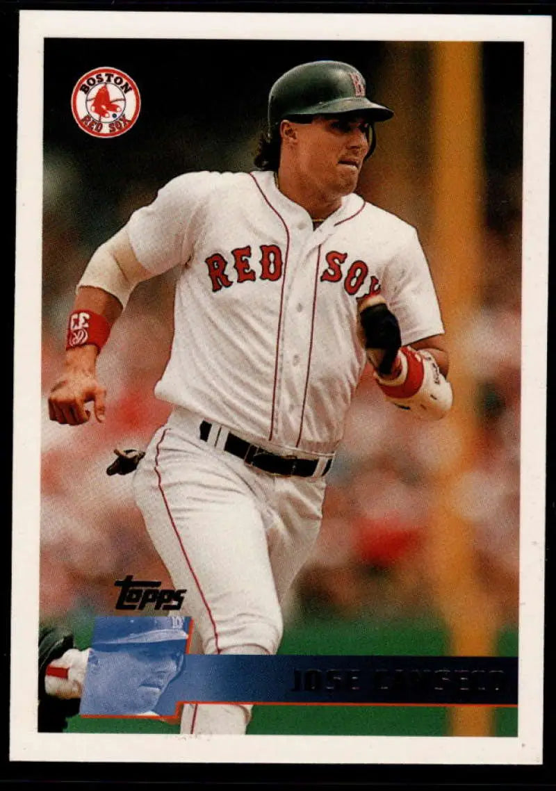 1996 Topps #362 Jose Canseco NM-MT Boston Red Sox Baseball Card - Baseball Card Single