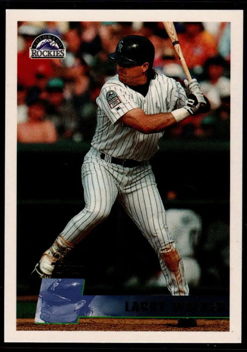 1996 Topps #363 Larry Walker NM-MT Colorado Rockies Baseball Card - Baseball Card Single