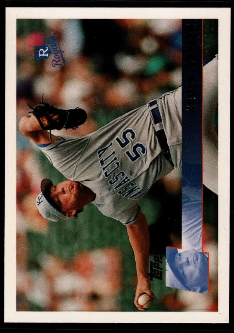 1996 Topps #364 Kevin Appier NM-MT Kansas City Royals Baseball Card - Baseball Card Single