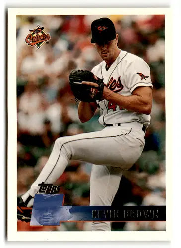 1996 Topps #376 Kevin Brown NM - Baseball Card Single