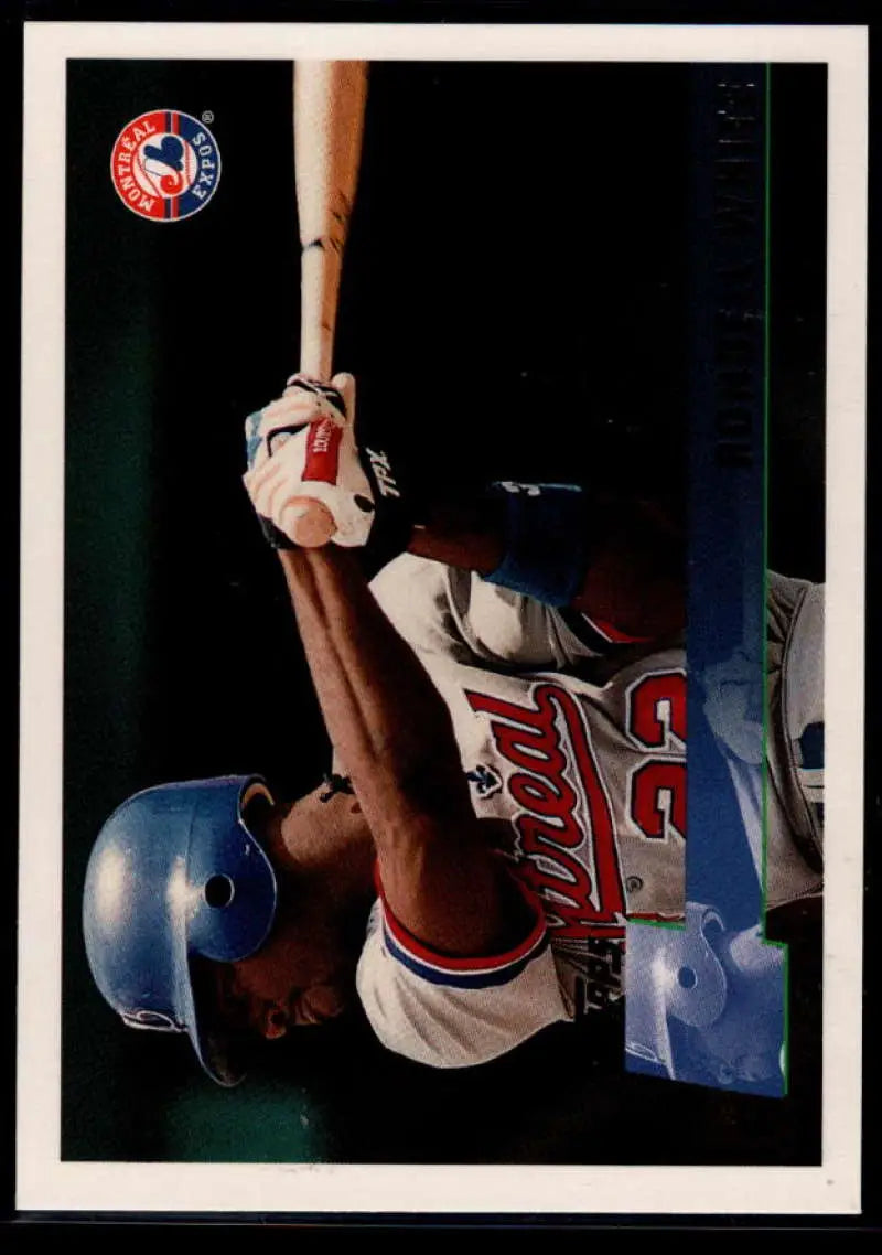 1996 Topps #382 Rondell White NM-MT Montreal Expos Baseball Card - Baseball Card Single