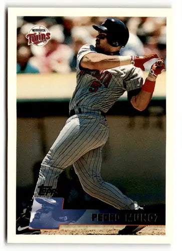 1996 Topps #384 Pedro Munoz NM - Baseball Card Single
