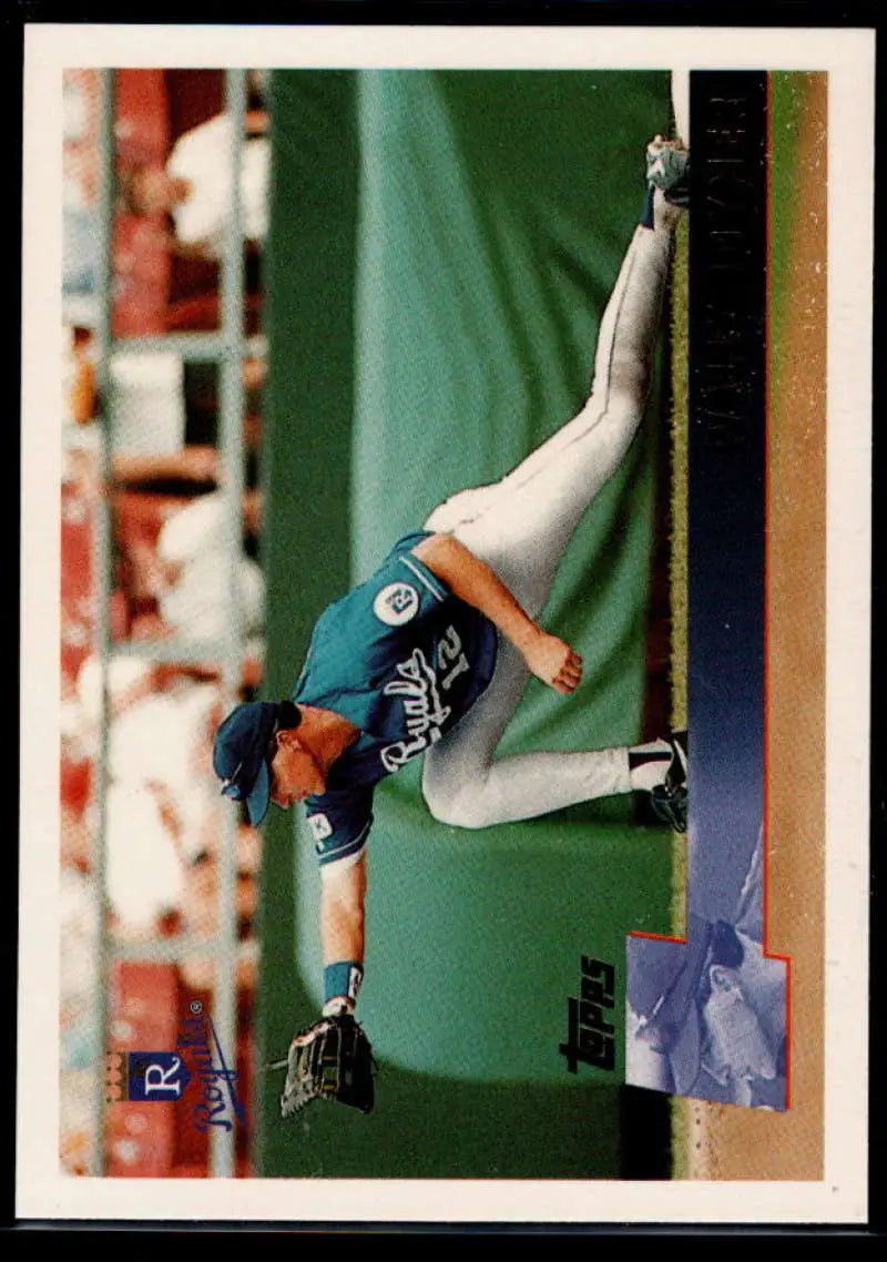 1996 Topps #386 Wally Joyner NM-MT Kansas City Royals Baseball Card - Baseball Card Single