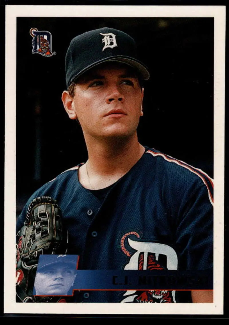 1996 Topps #398 C.J. Nitkowski NM-MT Detroit Tigers Baseball Card - Baseball Card Single