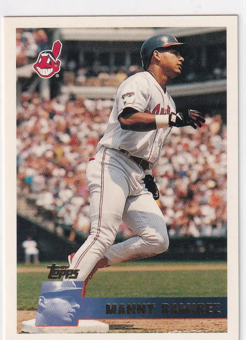 1996 TOPPS #400 MANNY RAMIREZ- ATLANTA BRAVES