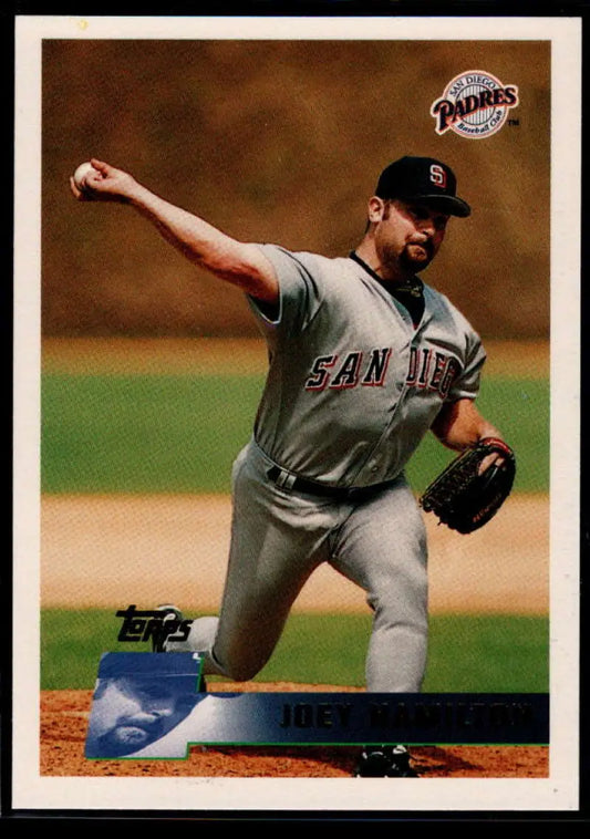 1996 Topps #403 Joey Hamilton NM-MT San Diego Padres Baseball Card - Baseball Card Single