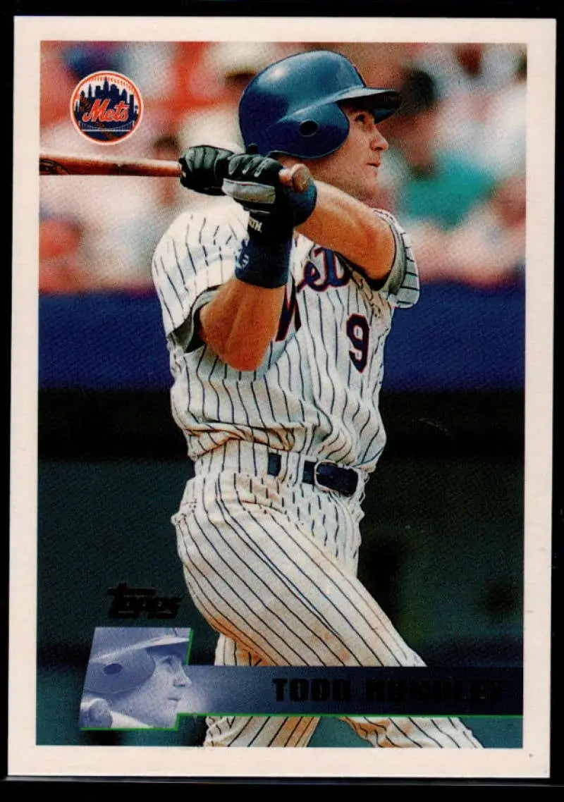 1996 Topps #409 Todd Hundley NM-MT New York Mets Baseball Card - Baseball Card Single