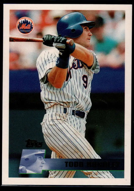 1996 Topps #409 Todd Hundley NM-MT New York Mets Baseball Card - Baseball Card Single