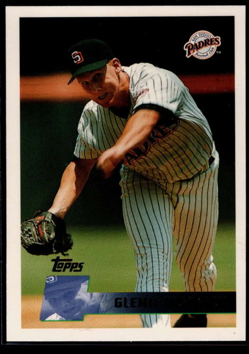 1996 Topps #410 Glenn Dishman NM-MT San Diego Padres Baseball Card - Baseball Card Single
