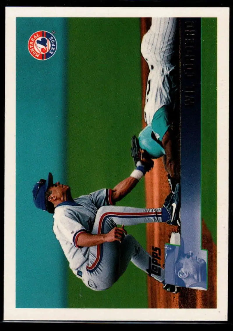 1996 Topps #413 Wil Cordero NM-MT Montreal Expos Baseball Card - Baseball Card Single