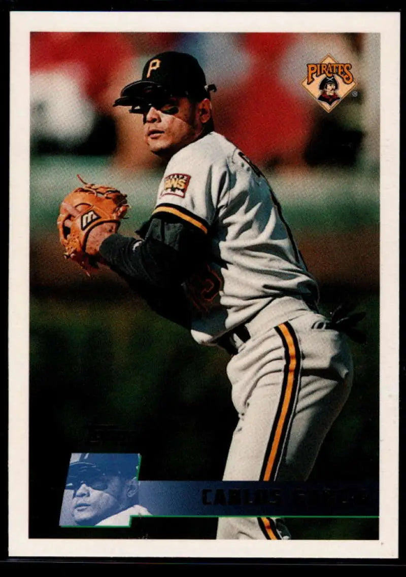 1996 Topps #415 Carlos Garcia NM-MT Pittsburgh Pirates Baseball Card - Baseball Card Single