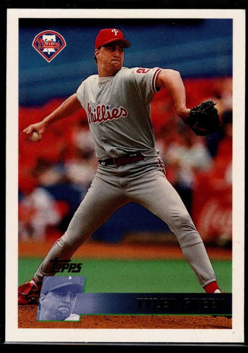 1996 Topps #418 Tyler Green NM-MT Philadelphia Phillies Baseball Card - Baseball Card Single