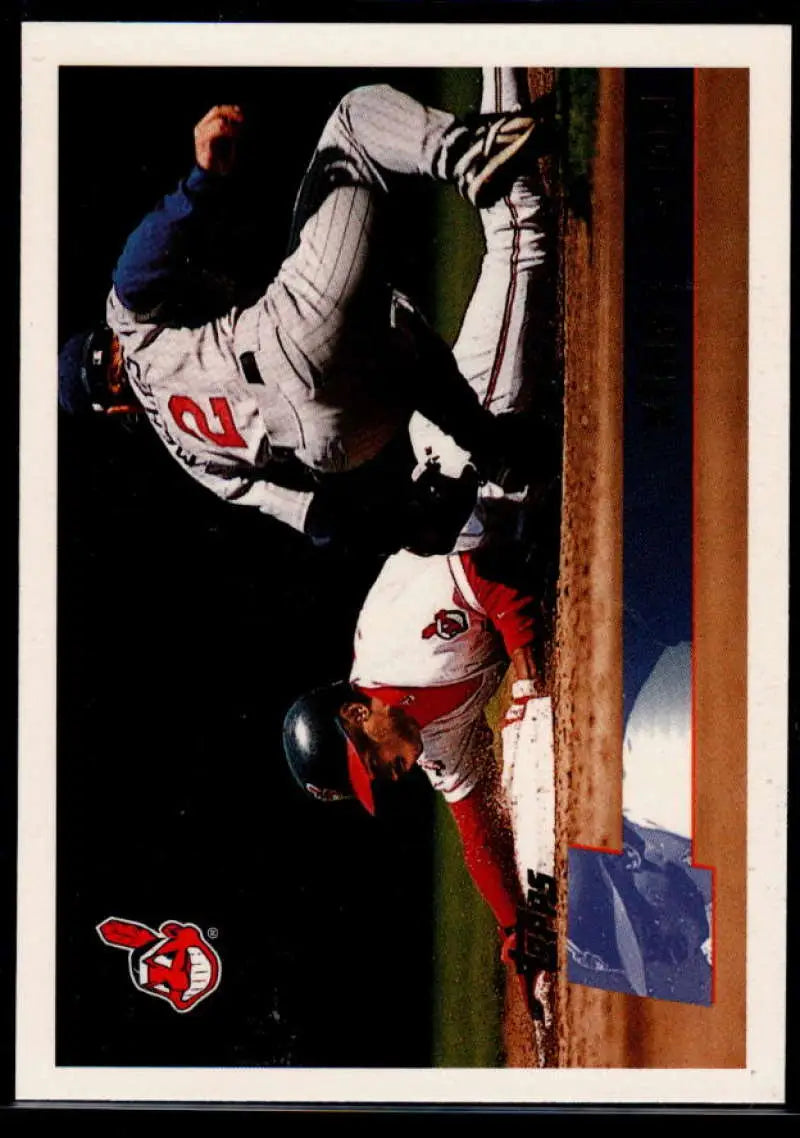 1996 Topps #420 Kenny Lofton NM-MT Cleveland Indians Baseball Card - Baseball Card Single